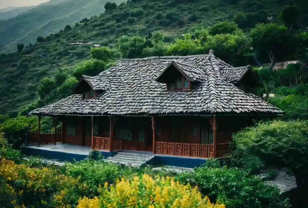 تصویری از یک اقامتگاه بومگردی در شمال ایران