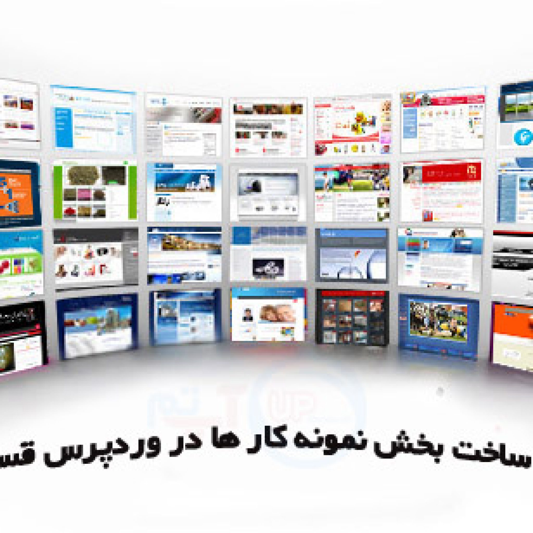 ساخت بخش نمونه کار در وردپرس
