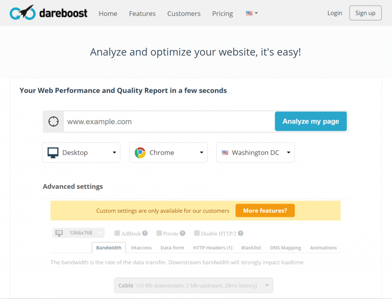 dareboost-website-speed-test