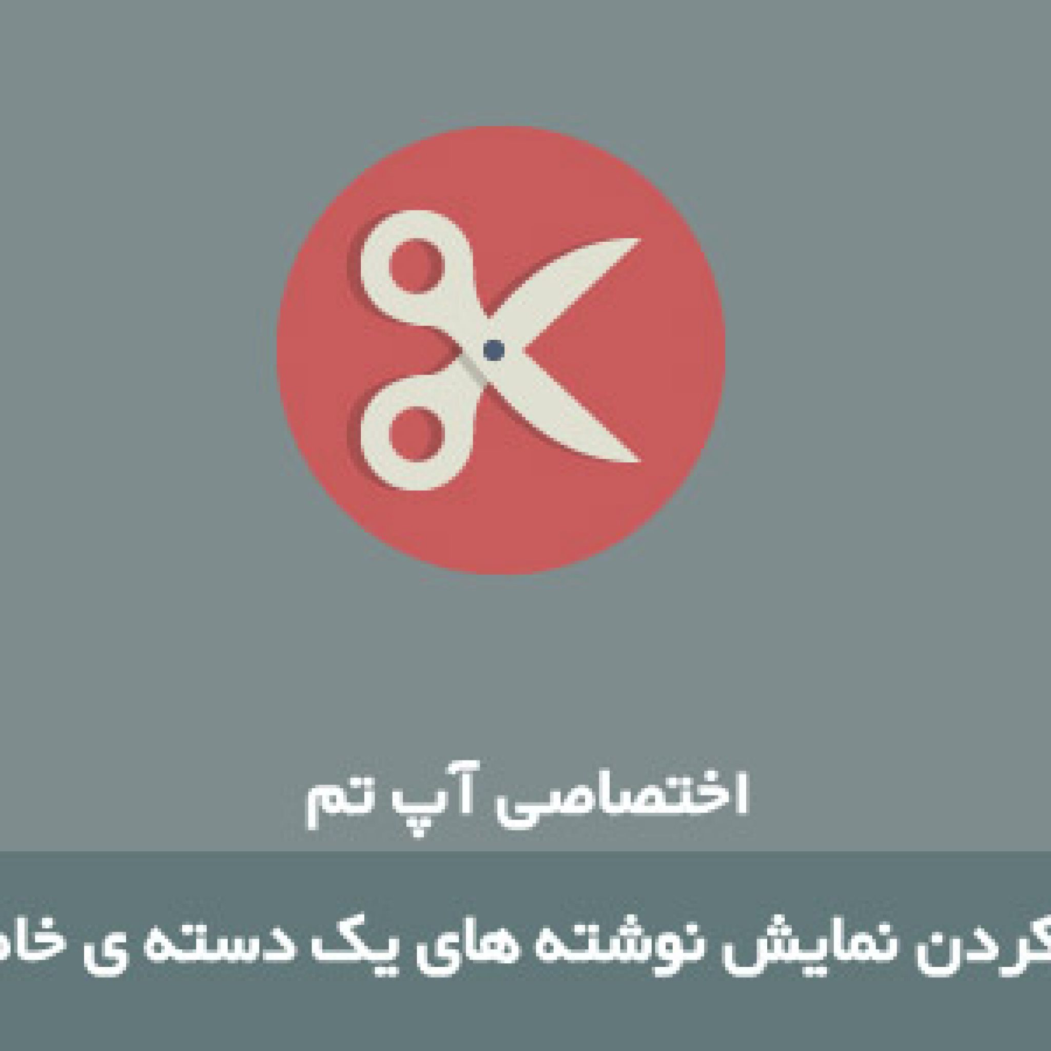 نمایش ندادن دسته خاص در وردپرس